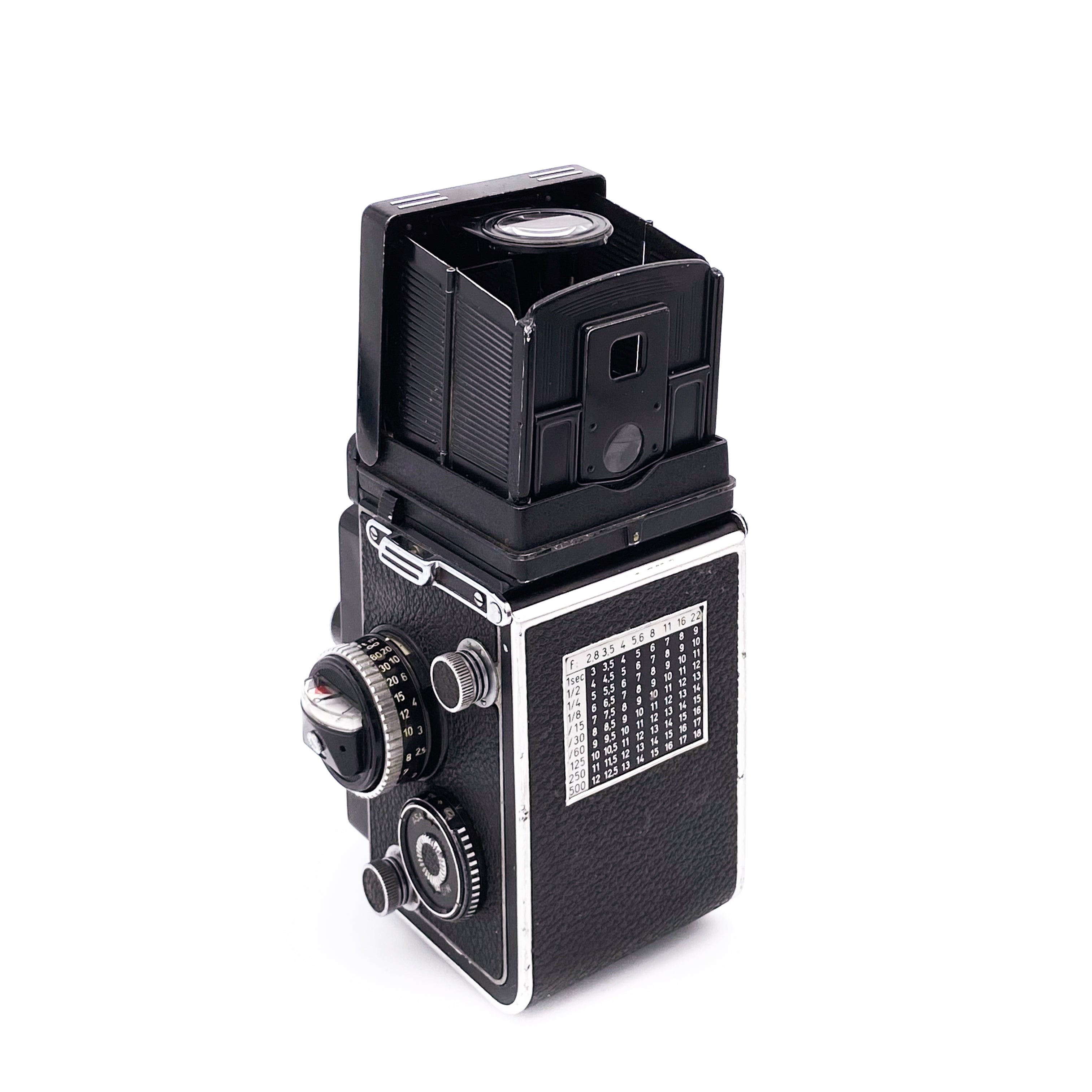 ROLLEIFLEX 2.8F TLR Film Camera with Planar 80mm f/2.8