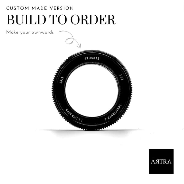 A Course in Lens Design　中古　美品 Custom Made Version ARTRA LAB 50mm F1.1 LUNAELUMEN Lenses – Artra Lab